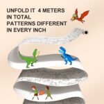 Adhesive Coloring Scroll: The Magic Zoo - Image 5